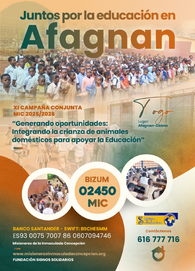 Juntos por la educaci&oacute;n en Afagnan