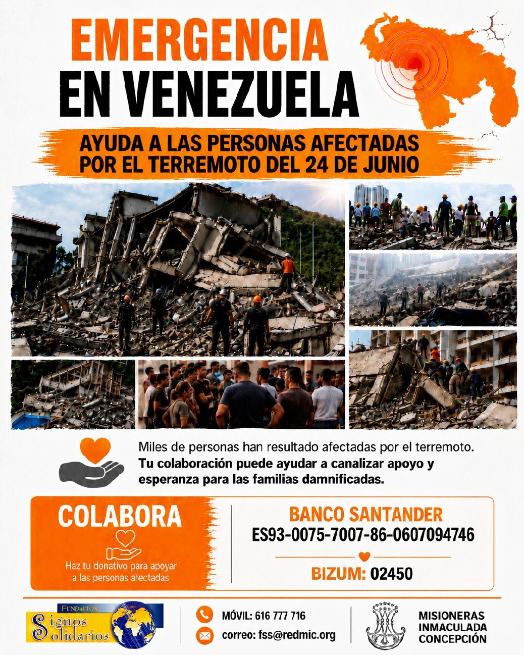 FUNDACI&Oacute;N SIGNOS SOLIDARIOS CON VENEZUELA